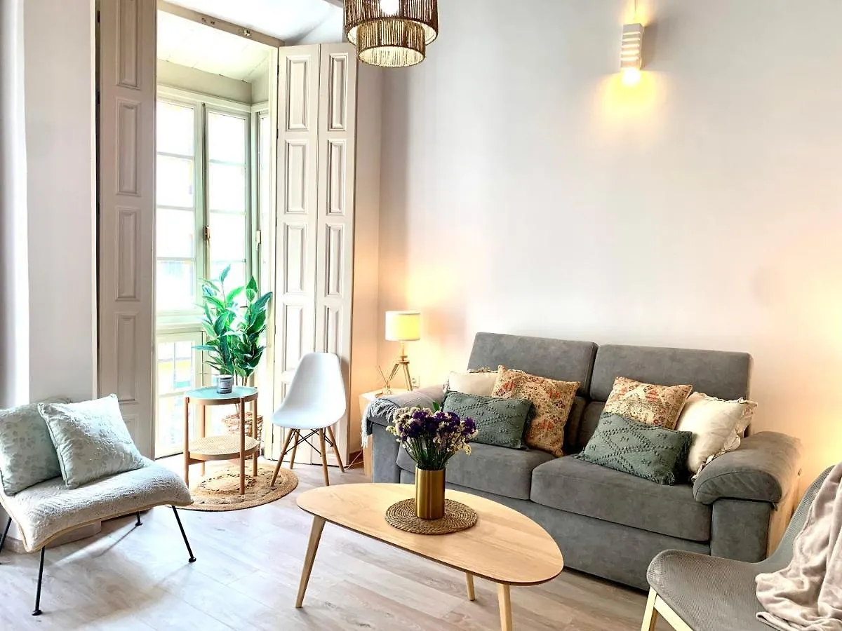 Lägenhet Homely Malaga Loft Especerias Spanien